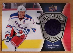 2016-17 Upper Deck Series One #GJ-ST Derek Stepan UD Game Jersey Rangers